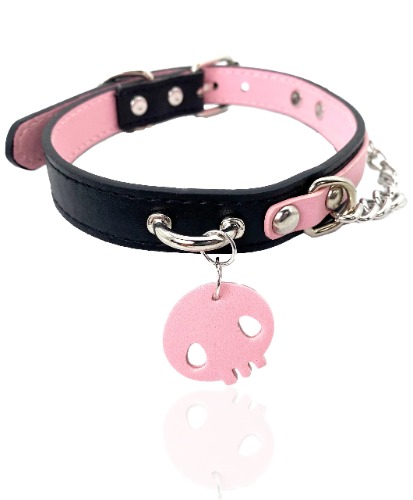 Pastel Goth Sl*t Choker | Skull Only