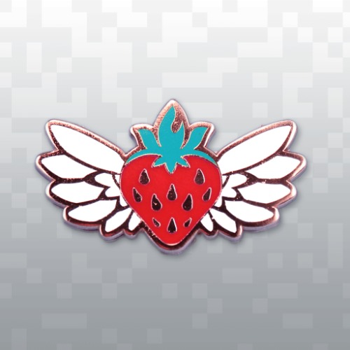 Flying Strawberry Pin | Default Title