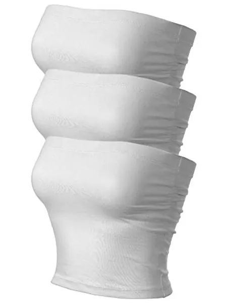 MixMatchy Women's Floral Print Smocked Lettuce Edge Crop Tube Top