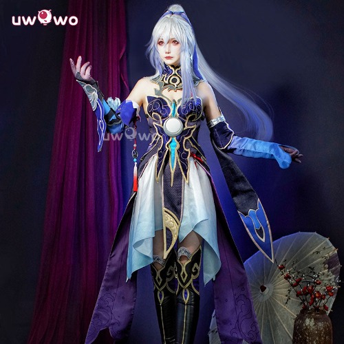 Uwowo Collab Series: Honkai Star Rail Jingliu Cosplay Costume - 【Pre-sale】M