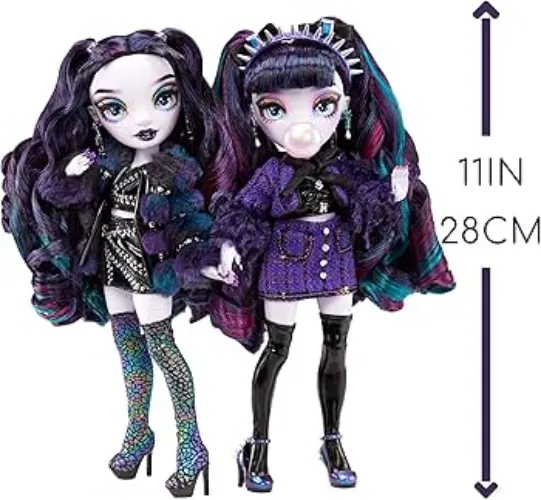 black/white/neutral doll (Storm Twins)
