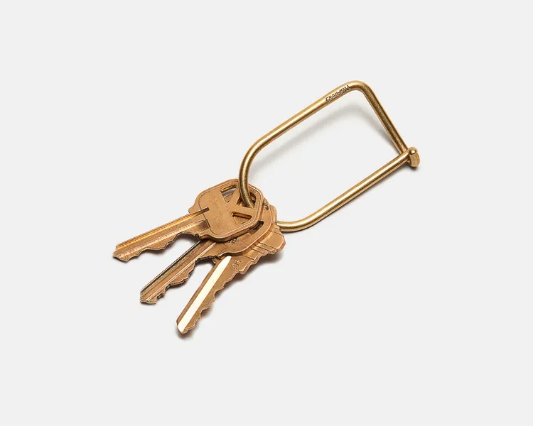 Wilson Keyring - Brass