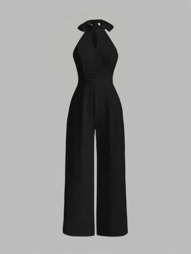 SHEIN MOD Dámské Halterneck Overal
