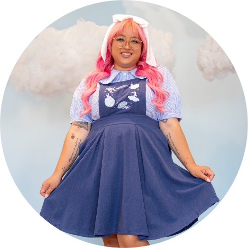 Moon Jelly Pinafore - Large