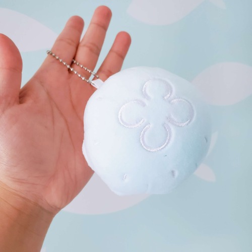 Moon Jelly Plushes - Keychain (3.5 inches) / Blue