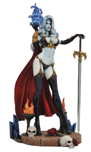 Lady Death Statue