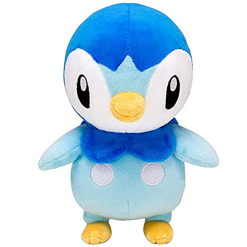 Pokemon Plush Figures | 20 cm Plush Animal | Stuffed Toy, Plush:Piplup - Piplup