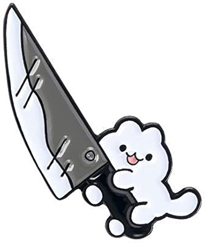 U-M Cute Cartoon Cat Enamel Lapel Pin Funny Cat Lapel Pins Badge Brooch Pins for Clothes Backpacks Hats Handbags Nice Processed as shown