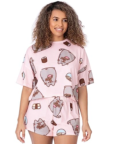 Pusheen Womens Pyjama Short Set XL