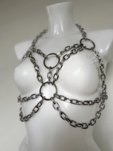Elisabetta chain harness | Silver