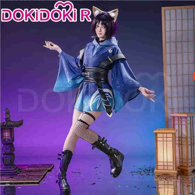 【Partially Ready For Ship】【Size XS-2XL】DokiDoki-R Anime Cosmic Princess Kaguya! Cosplay Iroha Costume / Ear / Tail | Costume Only-M-Ready For Ship