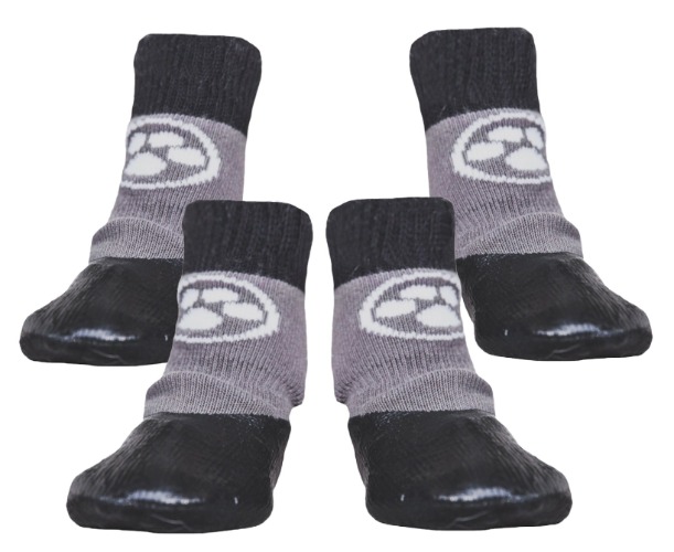 Grippers Non Slip Dog Socks - XS 5-15 lbs (Fits Paws: 2" L x 1 3/4" W)
