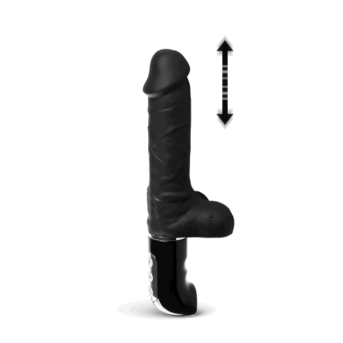 Sinful Thrusting Dildo | Black | Default Title