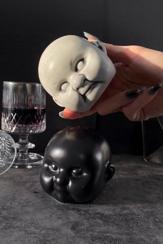 Dolls Head salt & Pepper Shaker Set | Default Title