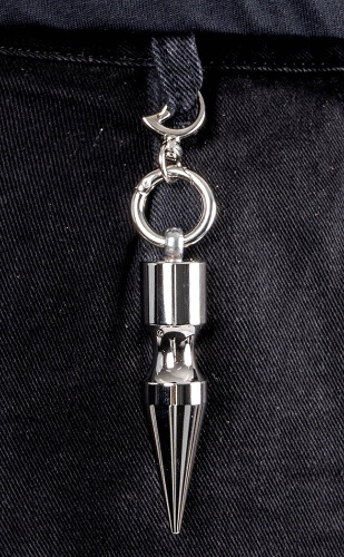 Damage Control Spike Key Ring / Belt Chain | Default Title