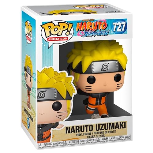 Funko POP! Animation: Naruto - Naruto Uzumaki Running - Collectable Vinyl Figure - Gift Idea - Official Merchandise - Toys for Kids & Adults - Anime Fans - Model Figure for Collectors and Display - Funko 46626 POP Animation Naruto Running Collectible Toy, Multicolour