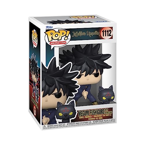 Funko POP! & Buddy: Jujutsu Kaisen - Megumi Fushiguro With Dogs - Collectable Vinyl Figure - Gift Idea - Official Merchandise - Toys for Kids & Adults - Anime Fans - Model Figure for Collectors