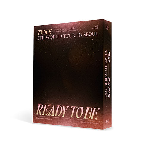 [PRE-ORDER] TWICE (트와이스) - 5TH WORLD TOUR [READY TO BE] IN SEOUL DVD (+POB) | Default Title