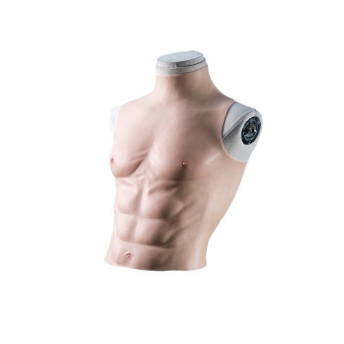【Ready For Ship】DokiDoki Cosplay Prop Fake Muscle Suit Sleeveless Skin Color | S-For Weight≤60KG-Ready For Ship