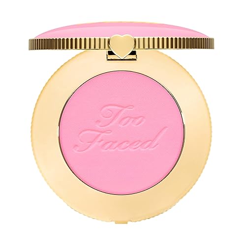 Too Faced Cloud Crush Blush | Buildable, Blendable, High Pigment Color, Vegan + Cruelty Free - 01 Candy Clouds (Cool Soft Pink)