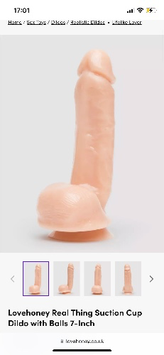 Lovehoney Real Thing Suction Cup 7 inch 