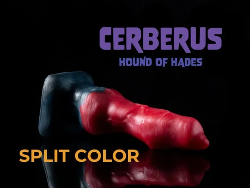 Dildo Split Color Cerberus Dog Monster Cock Extreme Dick | Etsy UK