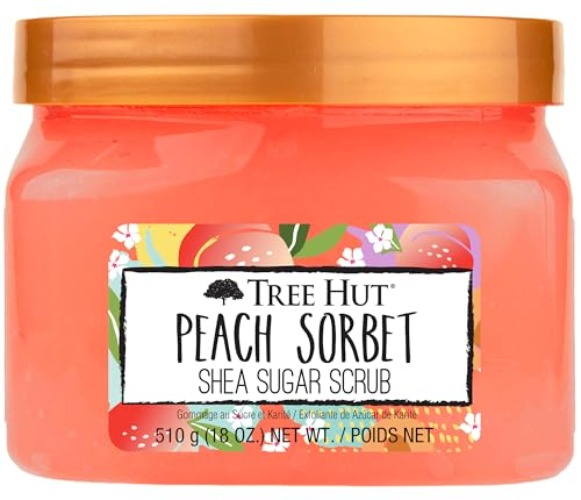 Peach Sorbet - Tree Hut Shea Sugar Scrub - 510g