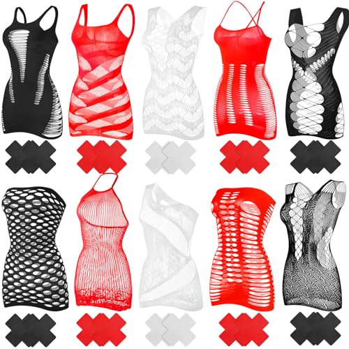 Lingerie Mini Dress Bodysuit 