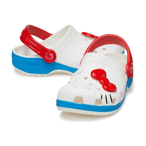 Hello Kitty x Crocs Toddler I Am Classic Clog - WHITE / C10