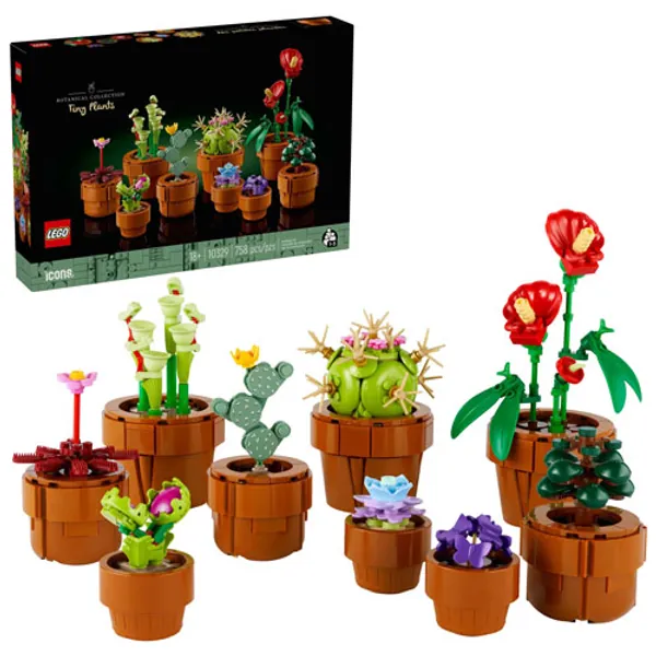 LEGO Botanical: Tiny Plants - 758 Pieces (10329) | Best Buy Canada