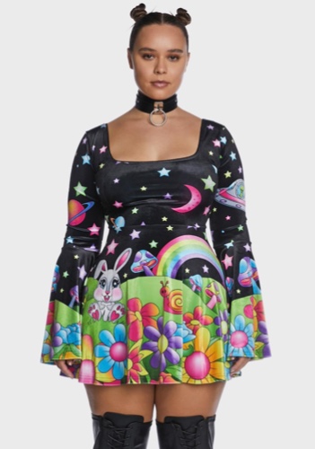  Happy Planet Bell Sleeve Dress | 