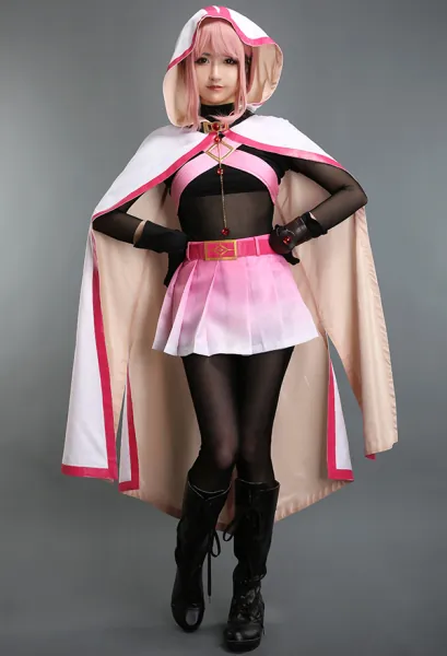 Magia Record Puella Magi Madoka Magica Side Story Tamaki Iroha Cosplay Costume Cloak