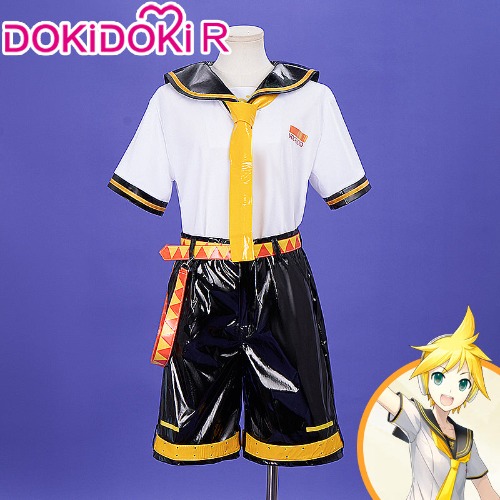 【Size S-3XL】DokiDoki-R Vocaloid Cosplay Kagamine Len  Costume | XL-PRESALE