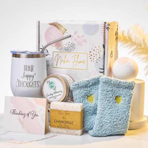 Self Care Gifts for Women - Spa Gifts for Women Relaxation Birthday Gifts for Women - Care Package for Women - Get Well Soon Gifts for Women - Thinking of You Gifts for Women - Gift Basket for Women