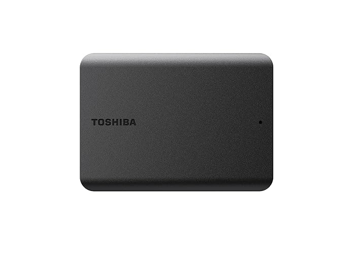 Toshiba Canvio Basics 4TB Portable External Hard Drive USB 3.0, Black - HDTB540XK3CA - 4TB - Contemporary - Black