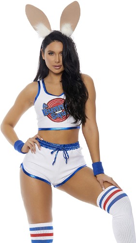 Forplay Women's Crush on You Sexy Iconic Superstar Costume - White XS/S