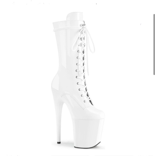 Low boots white 