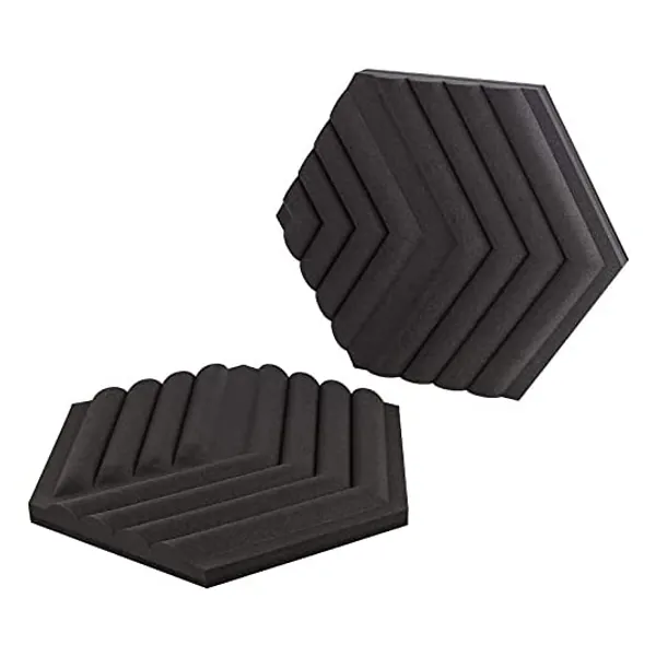 
                            Corsair Elgato Wave Panels: 6 Acoustic Treatment Panels, Dual Density Foam, Proprietary EasyClick Frames, Modular Design, Easy Setup and Removal, Black (10AAJ9901)
                        