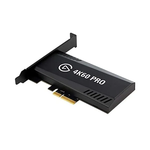 
                            Elgato 4K60 Pro MK.2 PCIe Capture Card4K60 HDR10 Capture, Zero-Lag Passthrough, Ultra-Low Latency, PS5, PS4 Pro, Xbox Series X/S, Xbox One X, High Refresh Rate Capture
                        