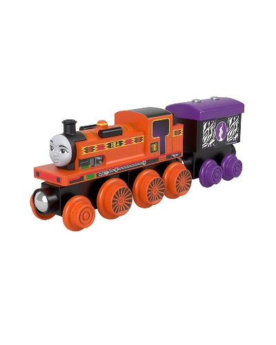Fisher Price Thomas and Friends Wooden Railway Nia Engine And Cargo Car | Default Title