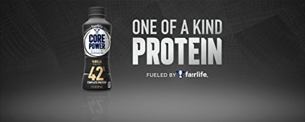 Core Power Fairlife Elite 42g High Protein Milk Shake Bottle, Ready To Drink for Workout Recovery, kosher, Liquid, Vanilla, 14 Fl Oz (Pack of 12) - Vanilla - 14 Fl Oz (Pack of 12)