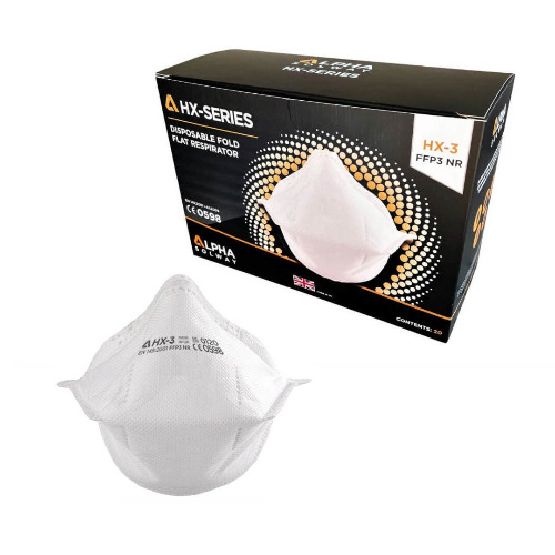 Buy Alpha Solway HX-3 FFP3 Disposable Face Mask - Small Size | High-Protection Respirator - The Face — The Face Mask Store - USA