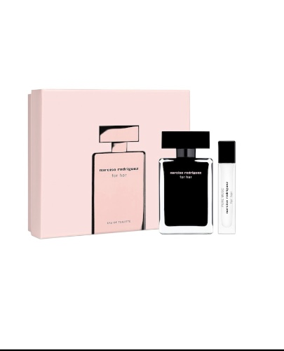 NARCISO RODRIGUEZ | For Her Gift Set - Eau de Toilette and For Her Pure Musk travel size
