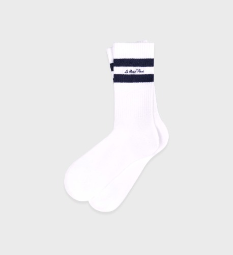 Faubourg Socks - White/Navy | White/Navy / OS