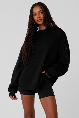 Chill Crew Neck Pullover - Black | Black / S