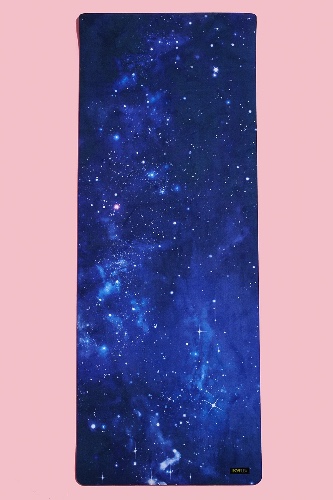 Diamond Sky Vegan Suede Yoga Mat by POPFLEX