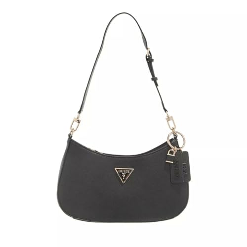 Throne | Jayla | GUESS Damen Noelle Top Zip Shoulder Bag - Schwarz