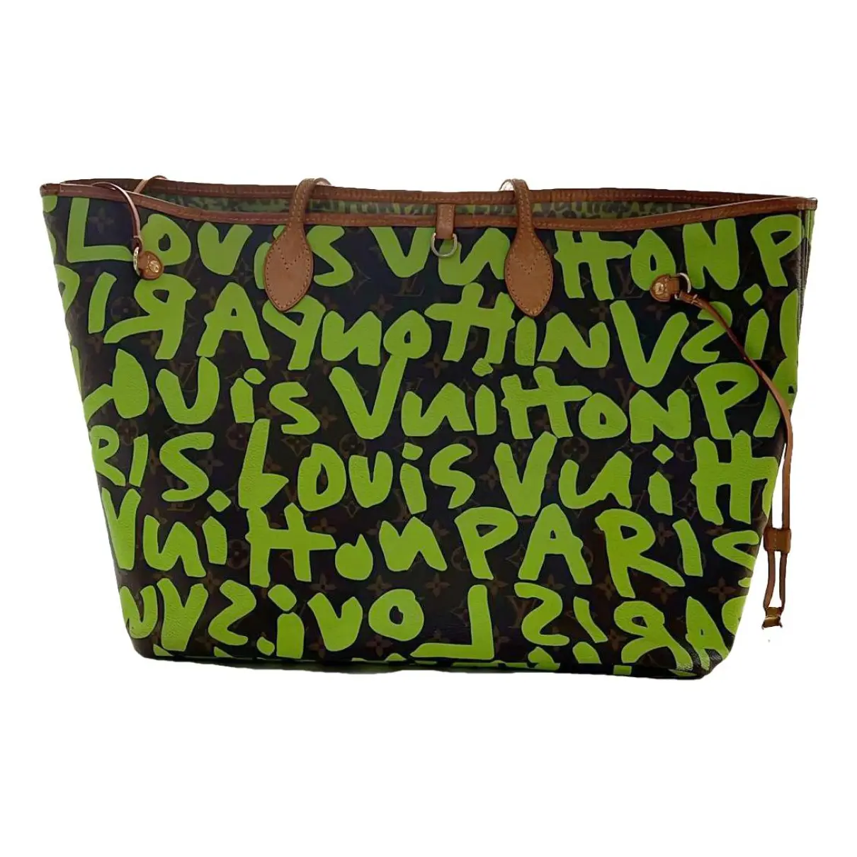Neverfull leather handbag