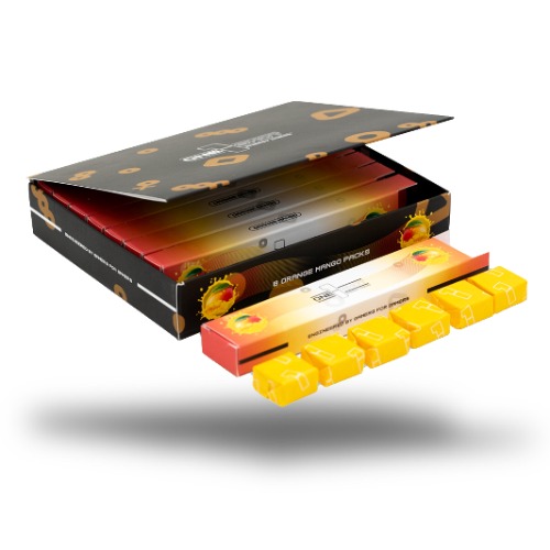 Orange Mango Energy Chews | 75mg Caffeine per Piece (48 Pieces)