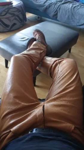 Brown Leather Jeans appreciation tip 